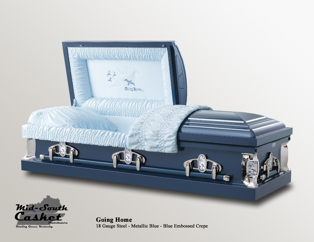 Going Home Metallic Blue